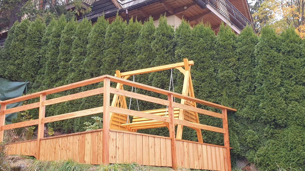 Villa Fortuna - Regionalne Apartamenty & Spa - Sauna, Grill, Jacuzzi Z Widokiem Na Tatry ザコパネ エクステリア 写真