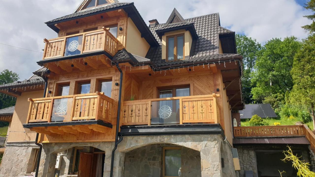 Villa Fortuna - Regionalne Apartamenty & Spa - Sauna, Grill, Jacuzzi Z Widokiem Na Tatry ザコパネ エクステリア 写真